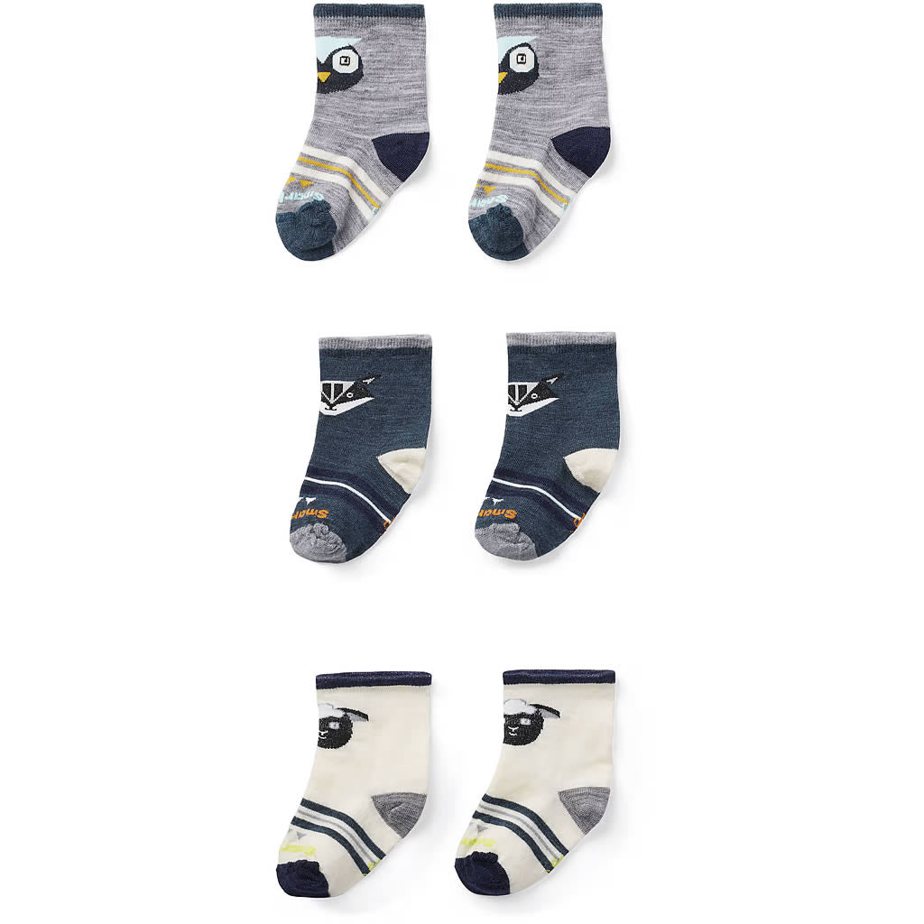 Toddler Trio Socks - 3 pack
