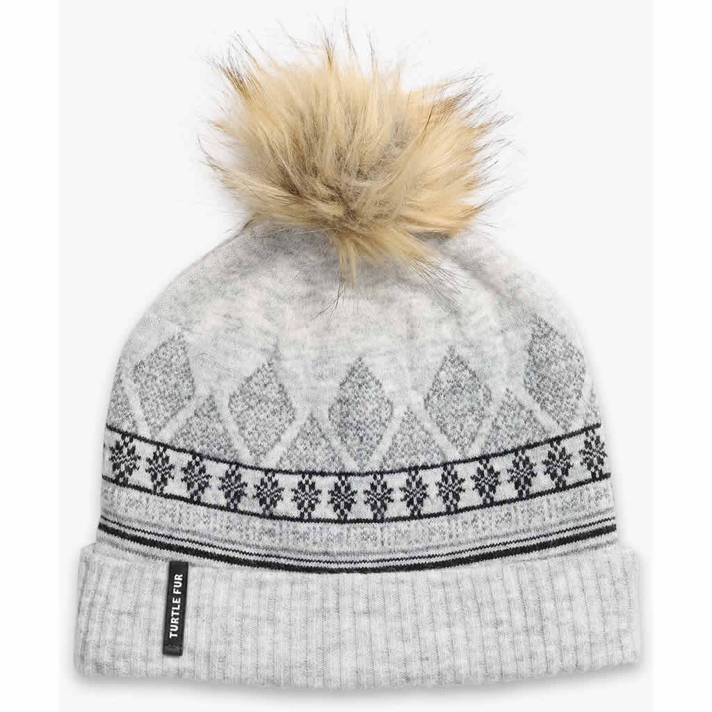 Turtle Fur Ellen Pom Beanie
