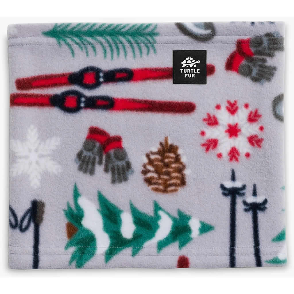 Kids' Playful Print Fleece Single Layer Neck Warmer