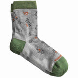 Women's Foliage Lightweight Cushion Micro Crew Sock