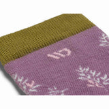 Women's Foliage Lightweight Cushion Micro Crew Sock