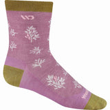 Women's Foliage Lightweight Cushion Micro Crew Sock