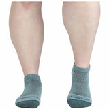 Women's Solid Midweight Cushion No Show Sock