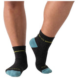 Women's Single Stripe Midweight Cushion Quarter Sock