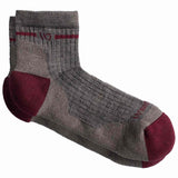 Women's Single Stripe Midweight Cushion Quarter Sock