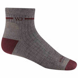 Women's Single Stripe Midweight Cushion Quarter Sock