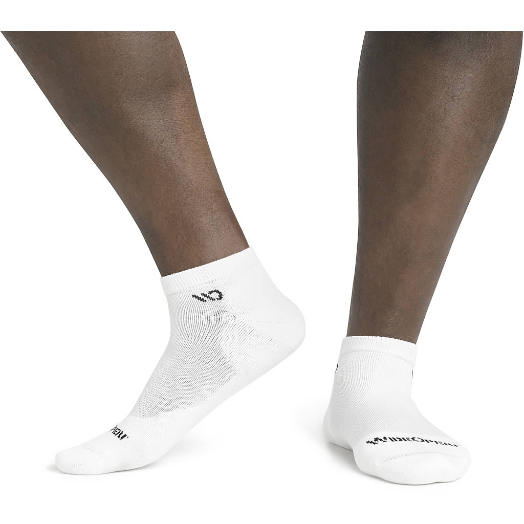 Men's Solid Midweight Cushion No Show Sock