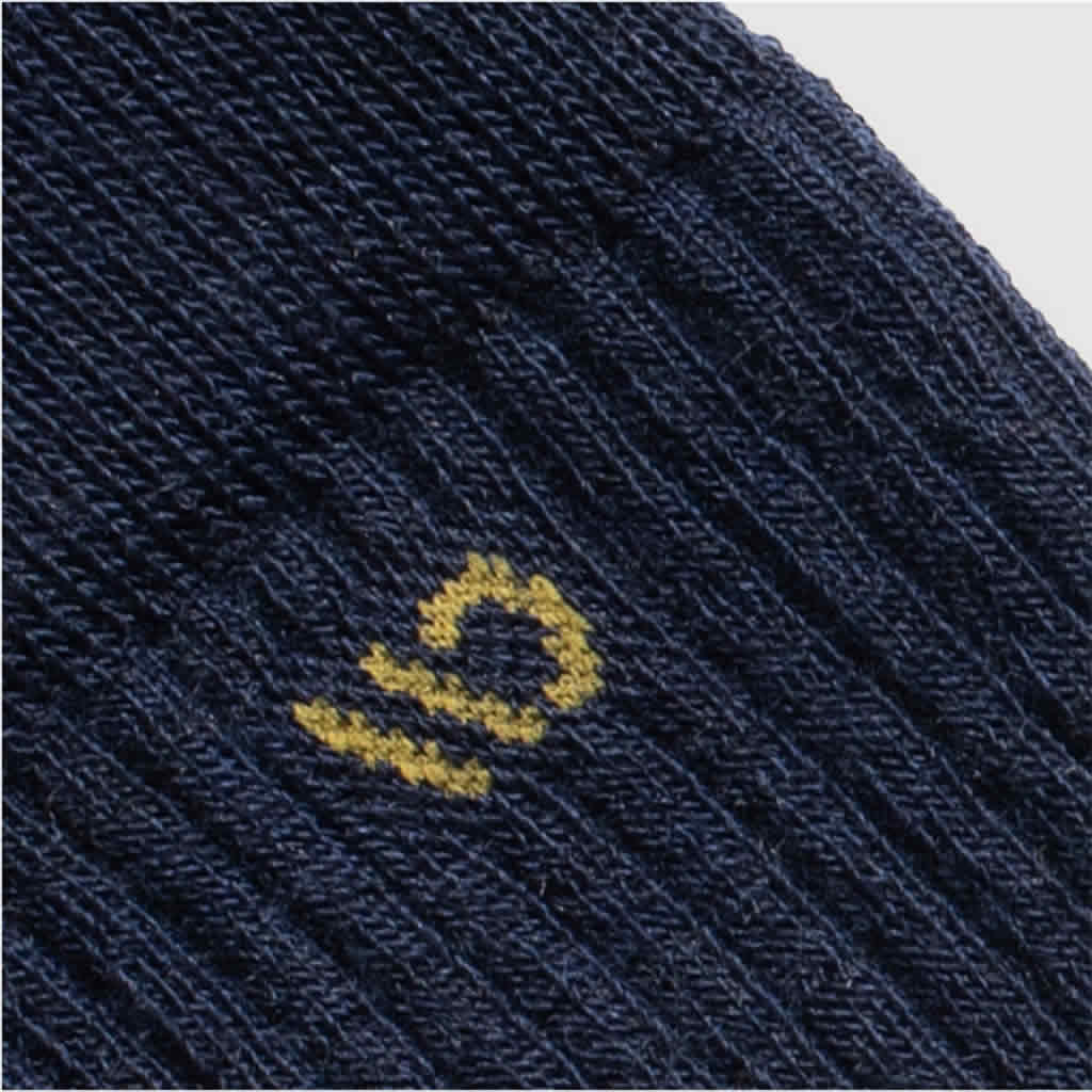 Men's Solid Midweight Cushion Micro Crew Sock