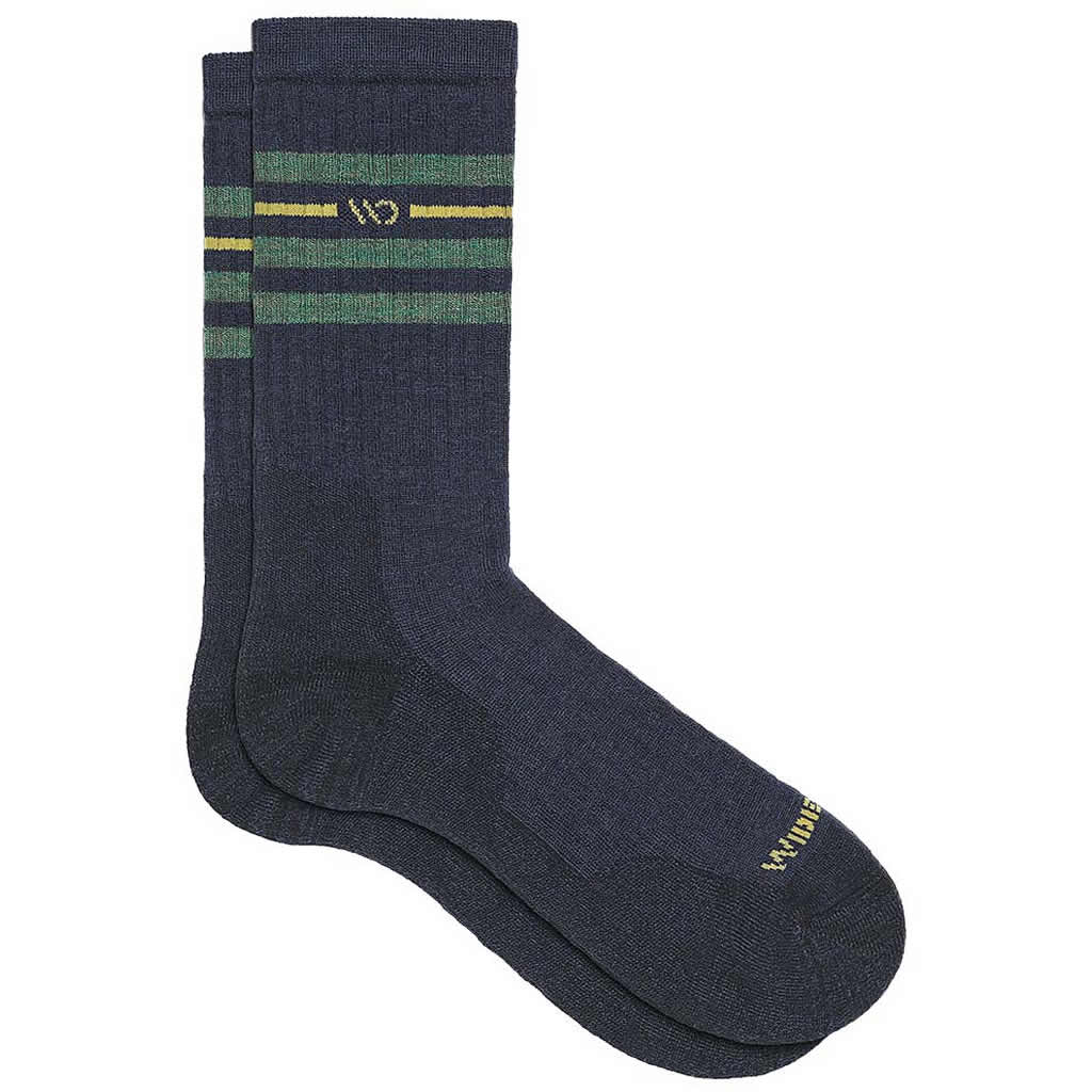 Men's Vintage Stripe Midweight Crew Sock