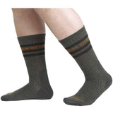 Men's Vintage Stripe Midweight Crew Sock