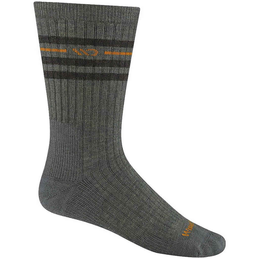 Men's Vintage Stripe Midweight Crew Sock