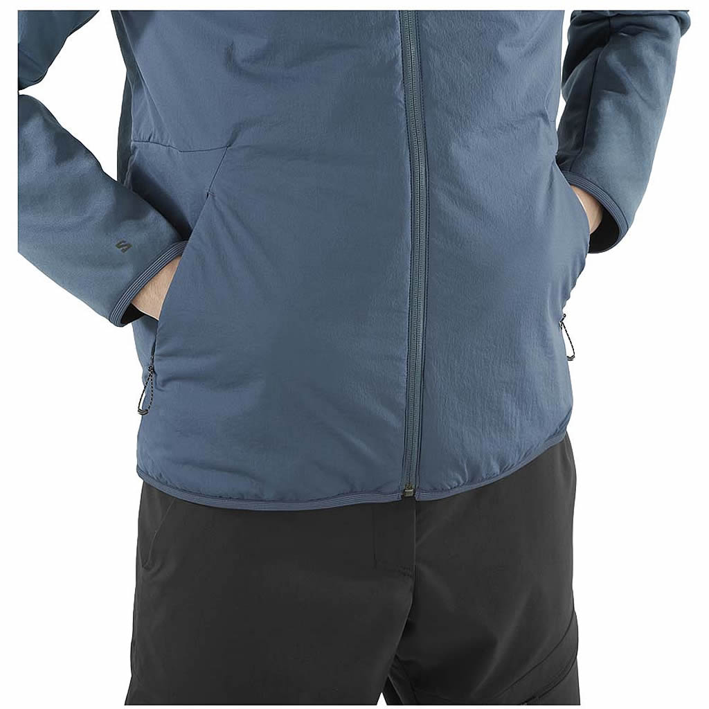 Men's Outline Hybrid Warm Hooded Jacket