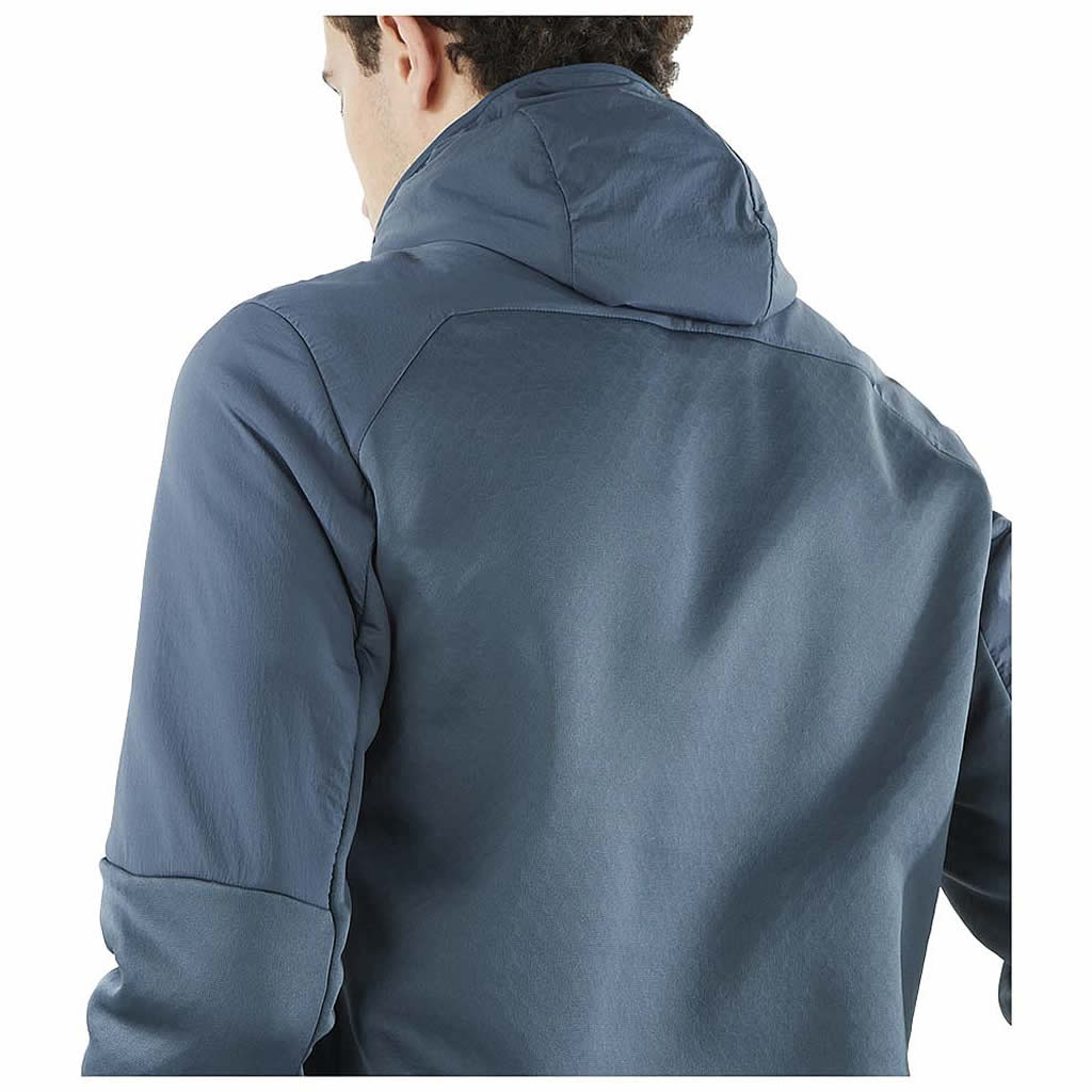 Men's Outline Hybrid Warm Hooded Jacket