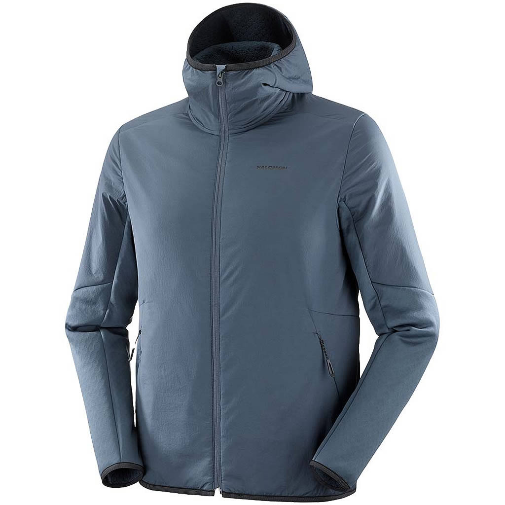 Men's Outline Hybrid Warm Hooded Jacket