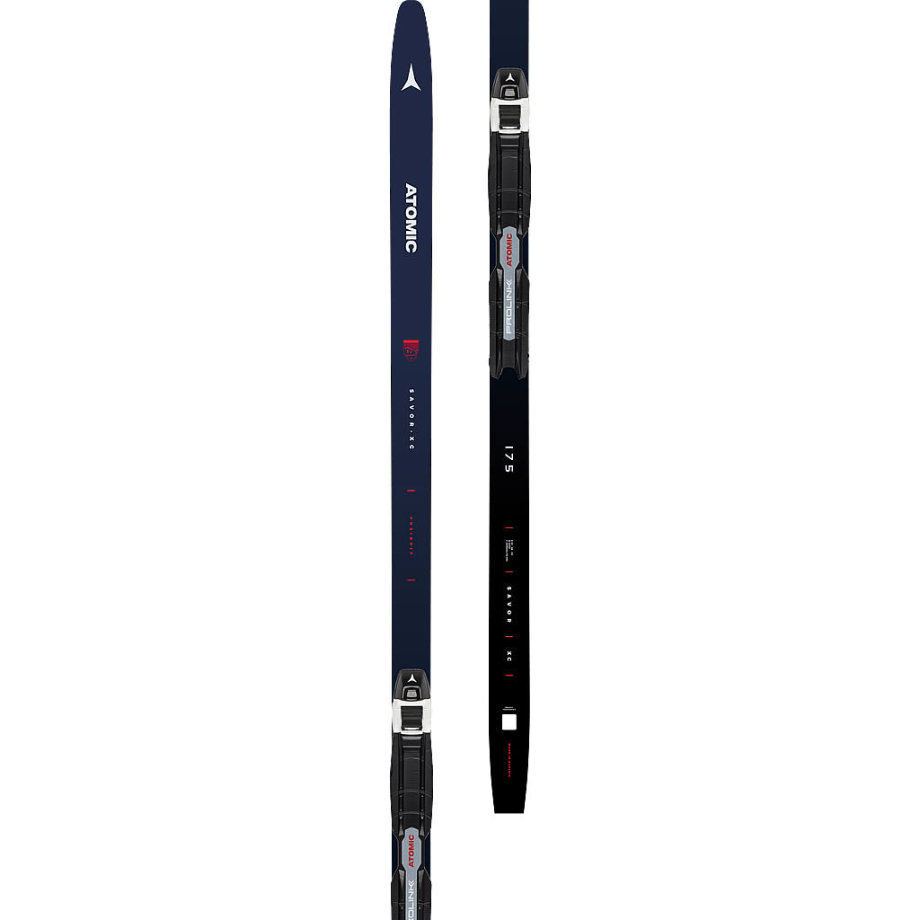 Savor XC Posigrip Skis + Prolink Auto Bindings 2024-25