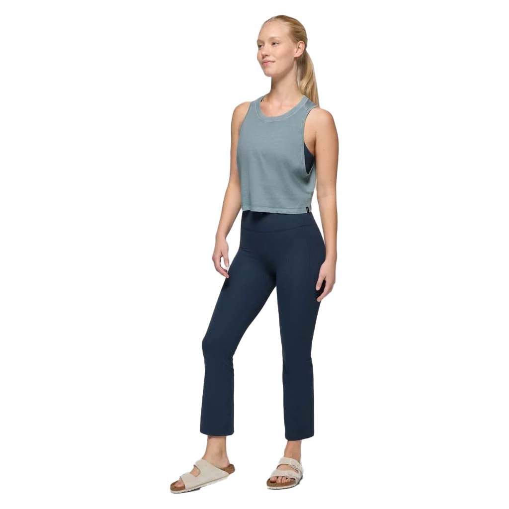 Women's Luxara Rib Flare Crop Legging
