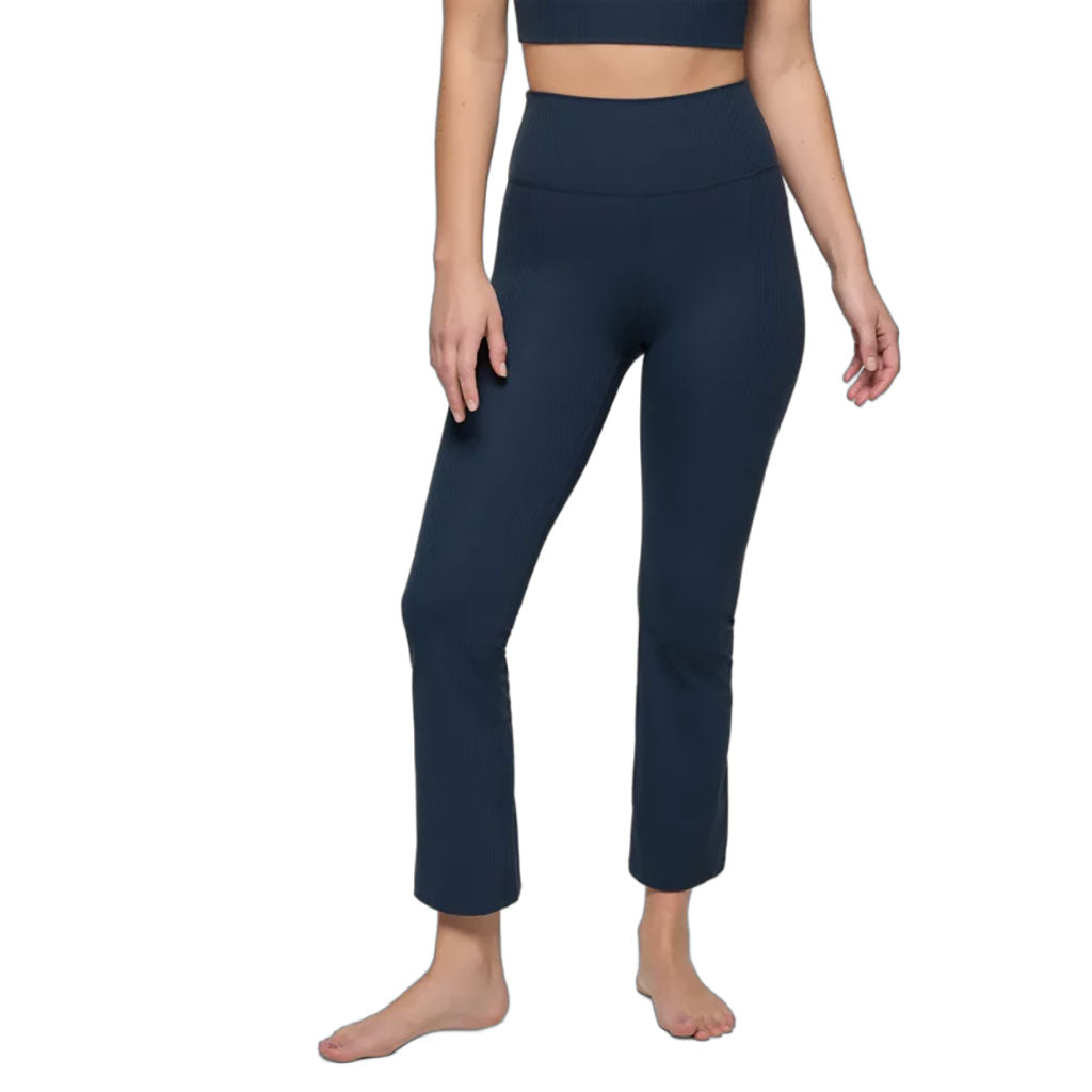 Women's Luxara Rib Flare Crop Legging