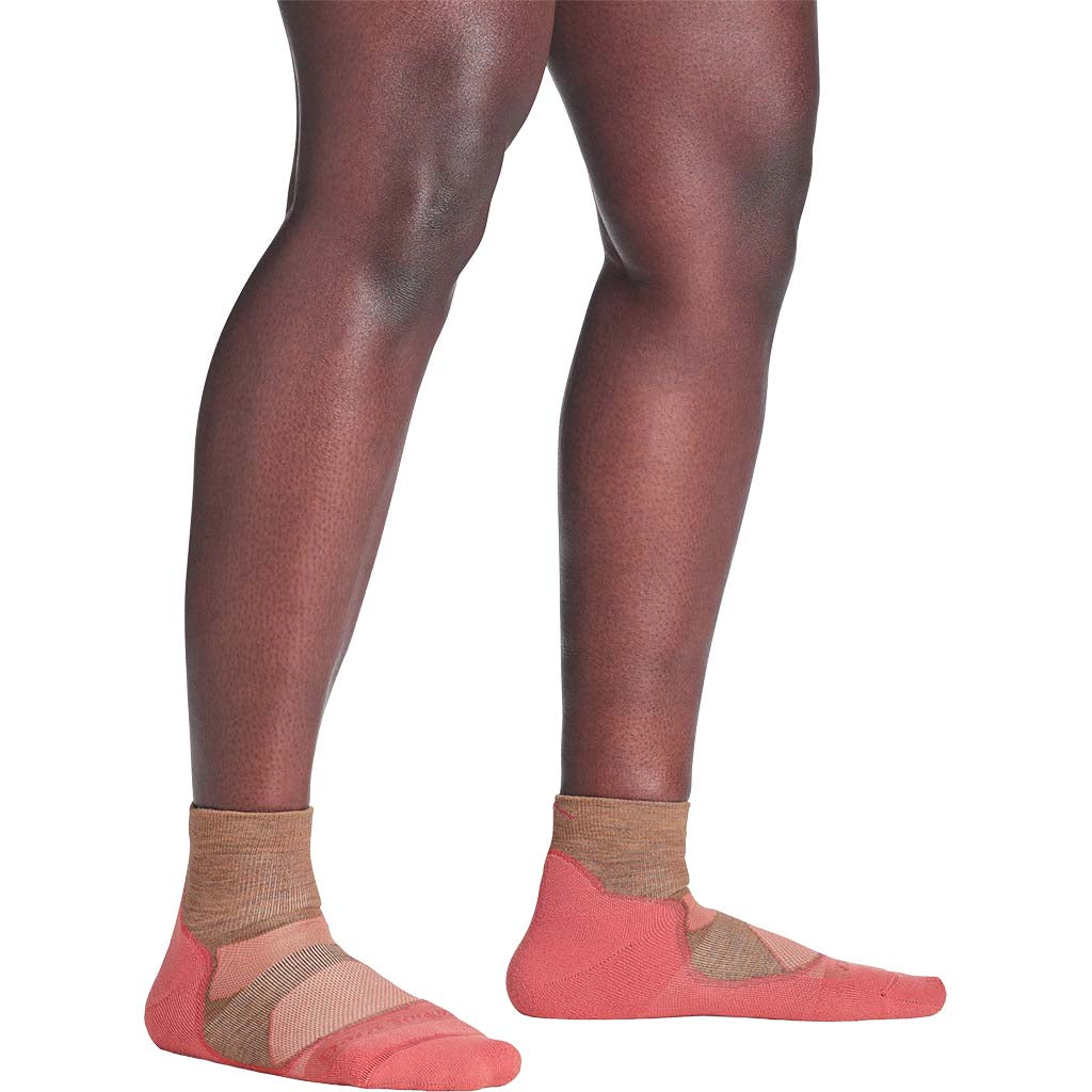 Women's Light Hiker Quarter Lightweight Cushion Hiking Socks
