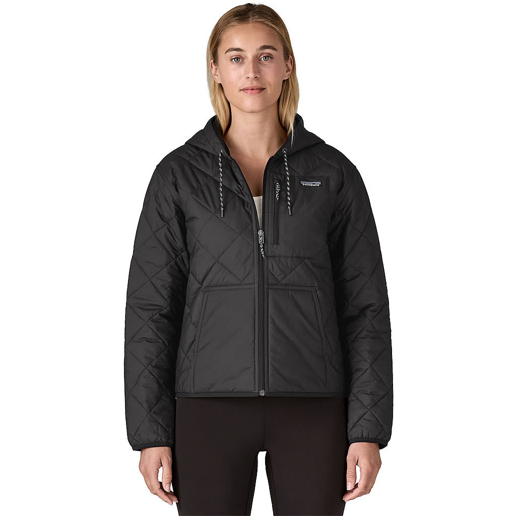 Women's Diamond Quilted Bomber Hoody