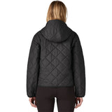 Women's Diamond Quilted Bomber Hoody