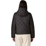 Women's Diamond Quilted Bomber Hoody