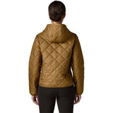 Women's Diamond Quilted Bomber Hoody
