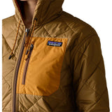 Women's Diamond Quilted Bomber Hoody