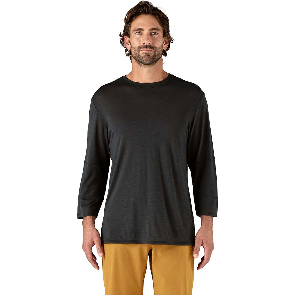 Men's Merino Blend 3/4 Sleeve Bike Jersey