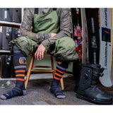 Men's Beer Badge Over-the-Calf Midweight Cushion Ski Snowboard Sock