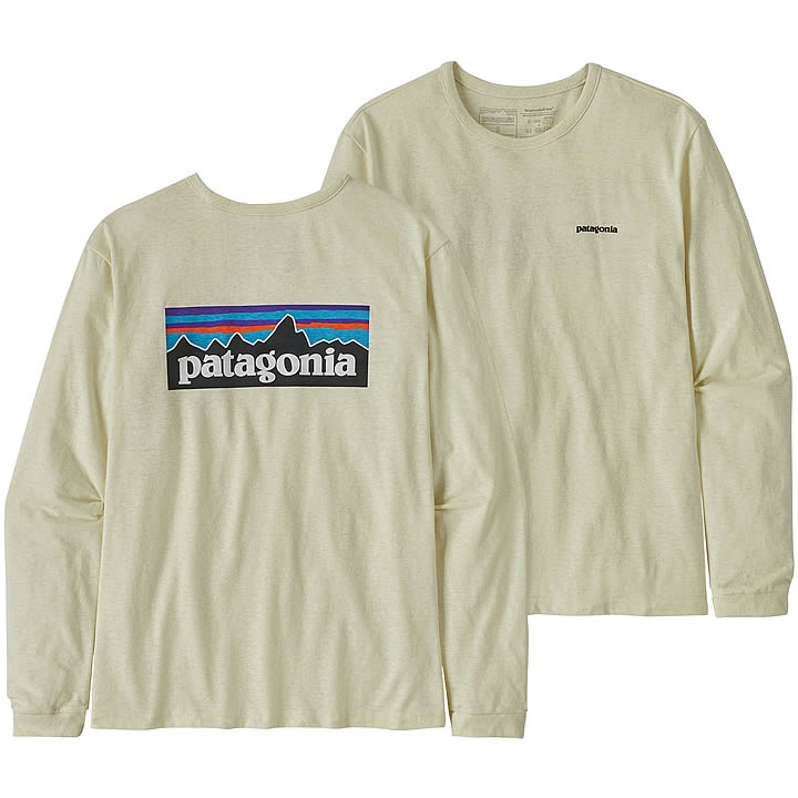 Patagonia Long-Sleeved P-6 Logo Responsibili-Tee Women's - BCW - L
