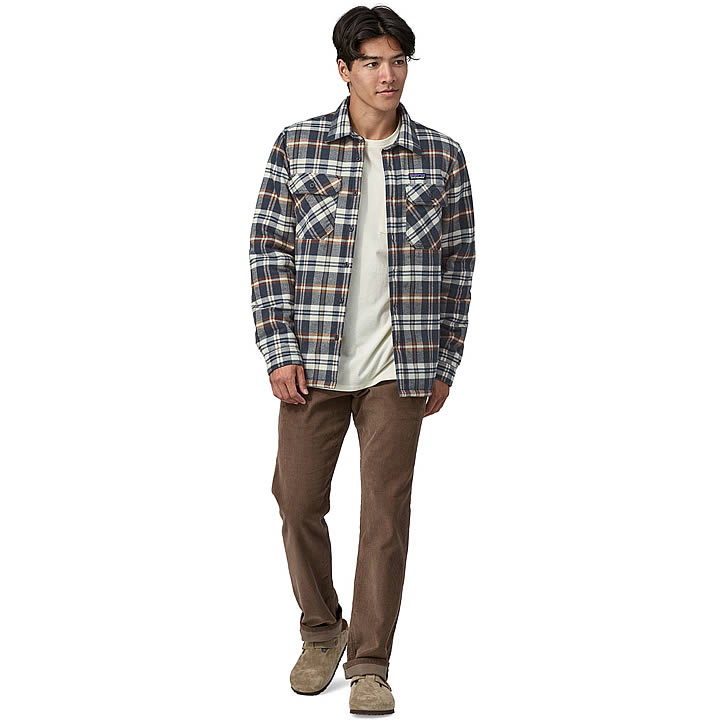 Patagonia Insulated Organic Cotton Midweight Fjord Flannel Shirt Men's