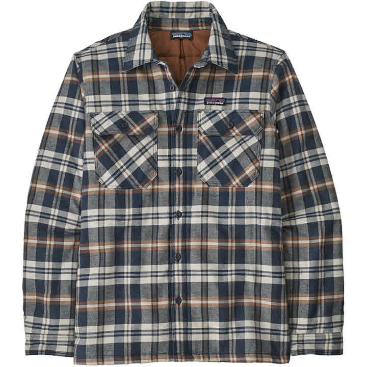 Patagonia Insulated Organic Cotton Midweight Fjord Flannel Shirt Men's