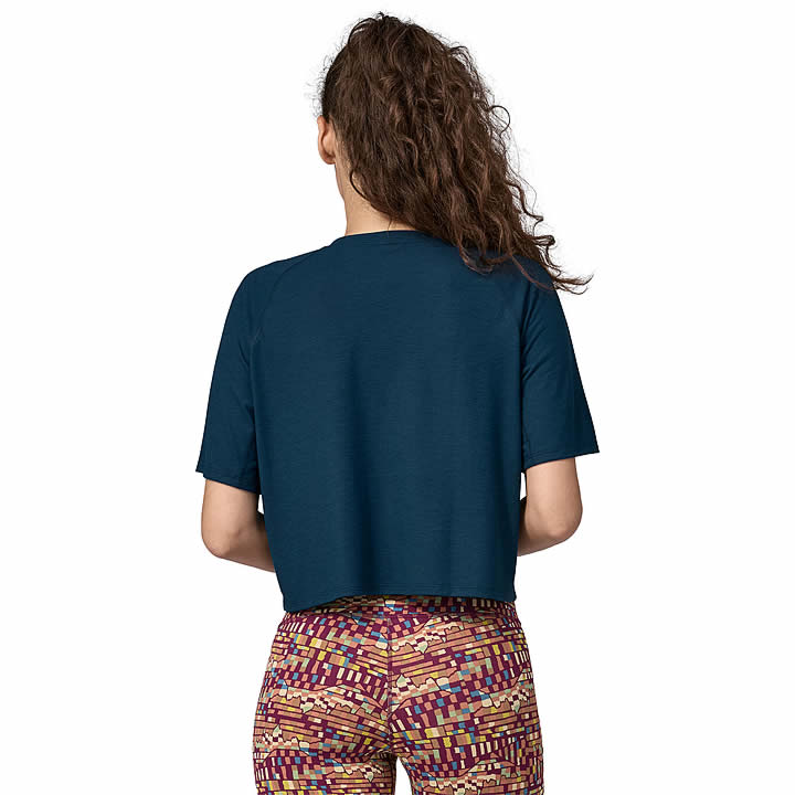 Patagonia Short-Sleeved Capilene Cool Trail Cropped Shirt Women's