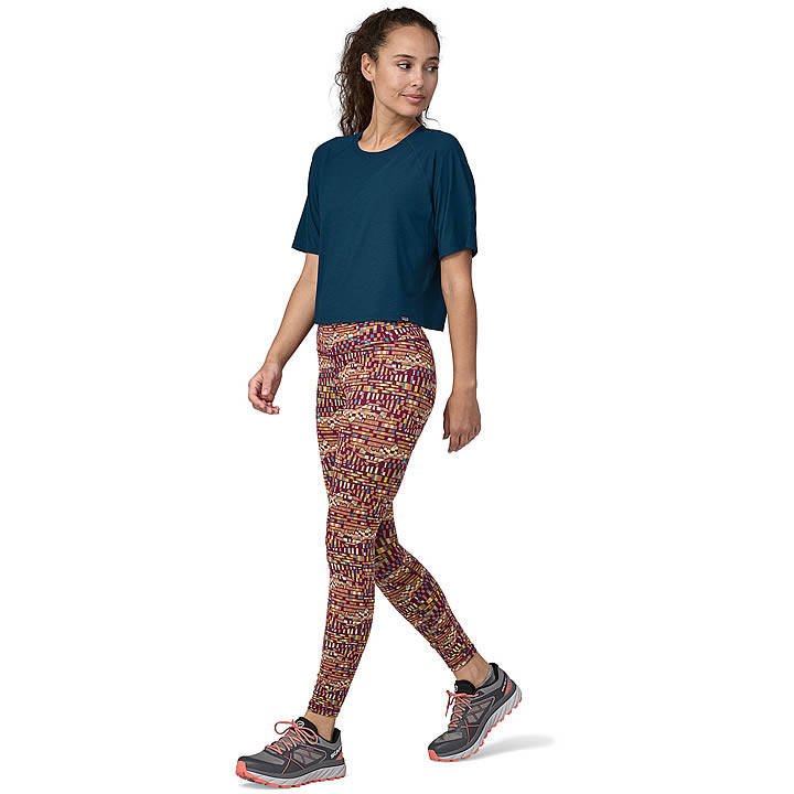 Patagonia Short-Sleeved Capilene Cool Trail Cropped Shirt Women's