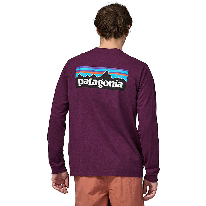 Patagonia Long-Sleeved P-6 Logo Responsibili-Tee Men's