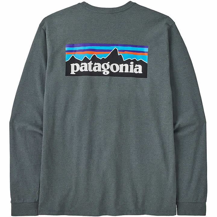 Patagonia Long-Sleeved P-6 Logo Responsibili-Tee Men's