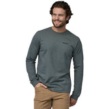 Patagonia Long-Sleeved P-6 Logo Responsibili-Tee Men's