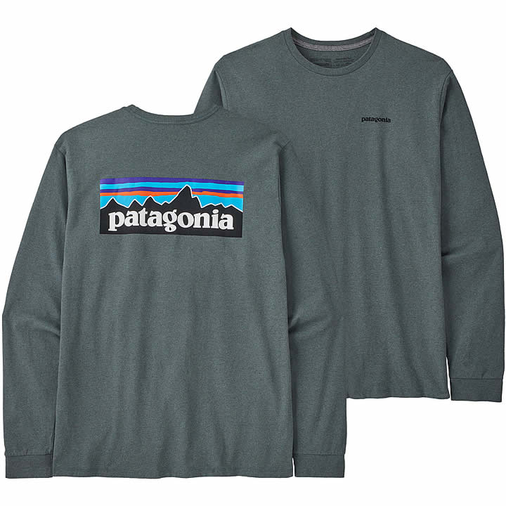 Patagonia Long-Sleeved P-6 Logo Responsibili-Tee Men's
