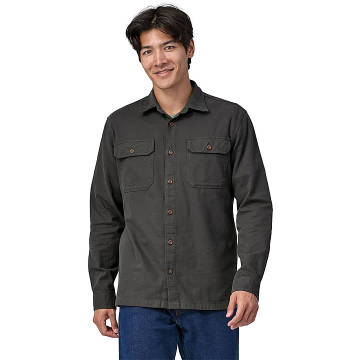 Patagonia Long-Sleeved Organic Cotton Midweight Fjord Flannel Shirt Men's