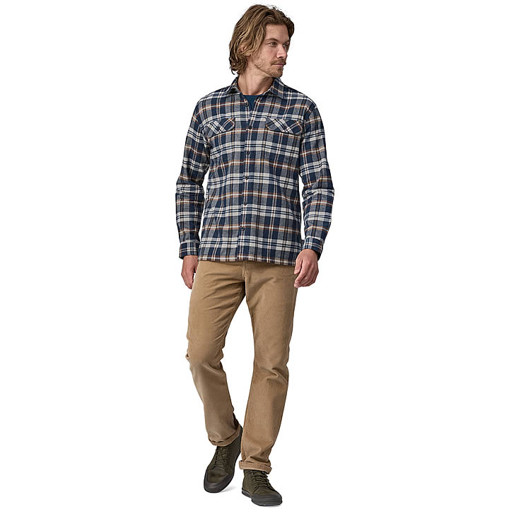 Patagonia Long-Sleeved Organic Cotton Midweight Fjord Flannel Shirt Men's