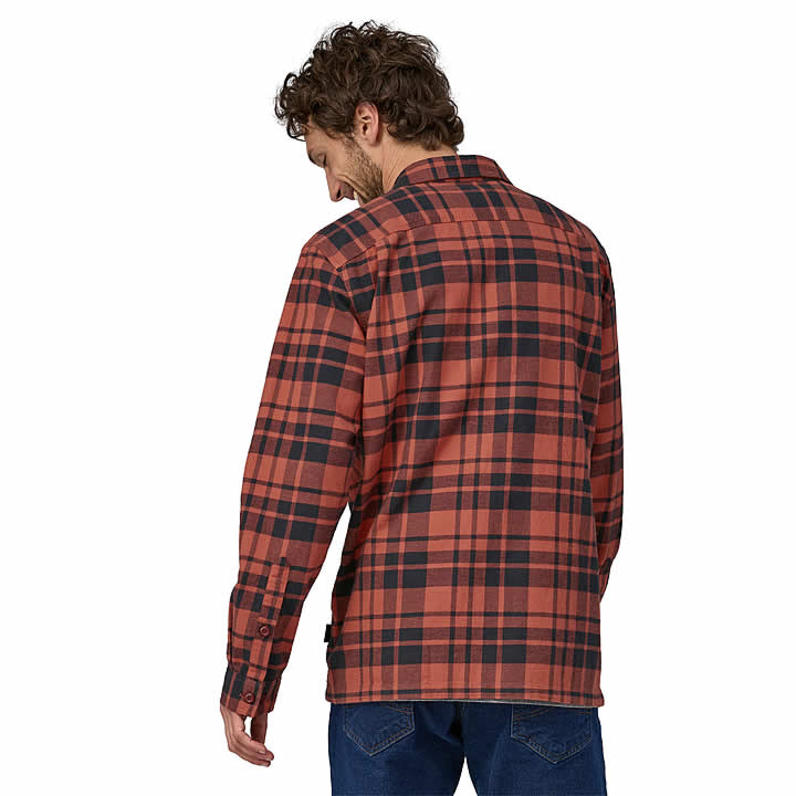 Patagonia Long-Sleeved Organic Cotton Midweight Fjord Flannel Shirt Men's