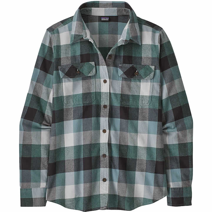 Patagonia Long-Sleeved Organic Cotton Midweight Fjord Flannel Shirt Women's