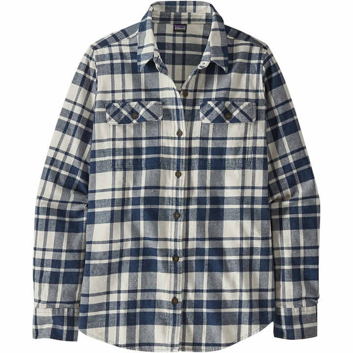 Patagonia Long-Sleeved Organic Cotton Midweight Fjord Flannel Shirt Women's