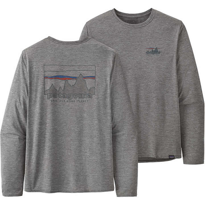 Patagonia Long-Sleeved Capilene Cool Daily Graphic Shirt Men's