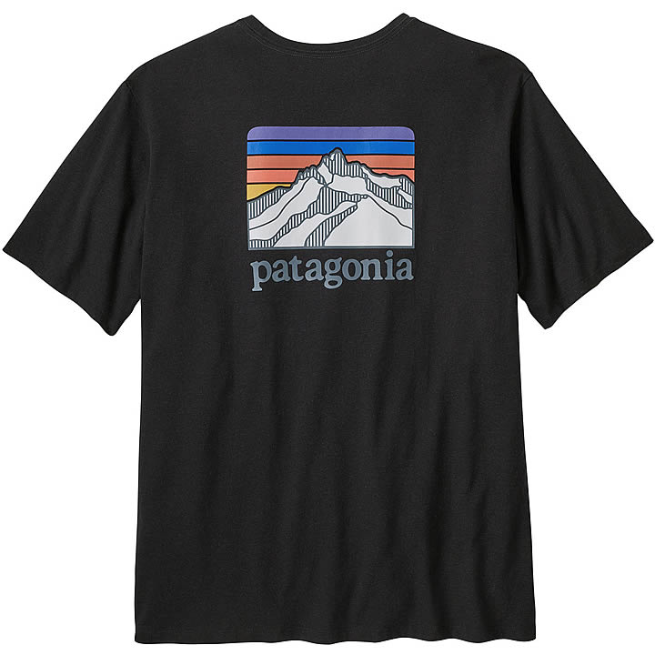 Patagonia Line Logo Ridge Pocket Responsibili-Tee Men's - INBK - L