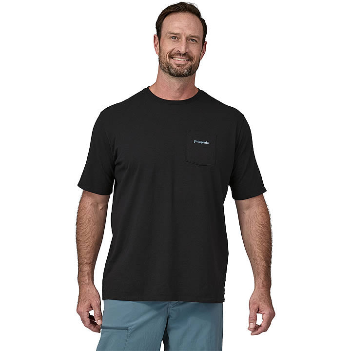 Patagonia Line Logo Ridge Pocket Responsibili-Tee Men's - INBK - L