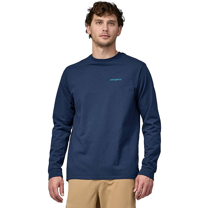 Patagonia Long-Sleeved Line Logo Ridge Responsibili-Tee Men's
