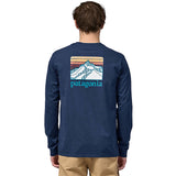 Patagonia Long-Sleeved Line Logo Ridge Responsibili-Tee Men's