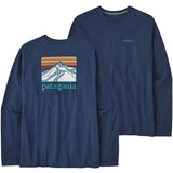 Patagonia Long-Sleeved Line Logo Ridge Responsibili-Tee Men's