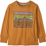 Patagonia Baby Long-Sleeve Organic Certified Cotton Fitz Roy Skies Tee